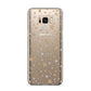 Silver Gold Stars Samsung Galaxy S8 Plus Case