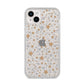 Silver Gold Stars iPhone 14 Plus Glitter Tough Case Starlight