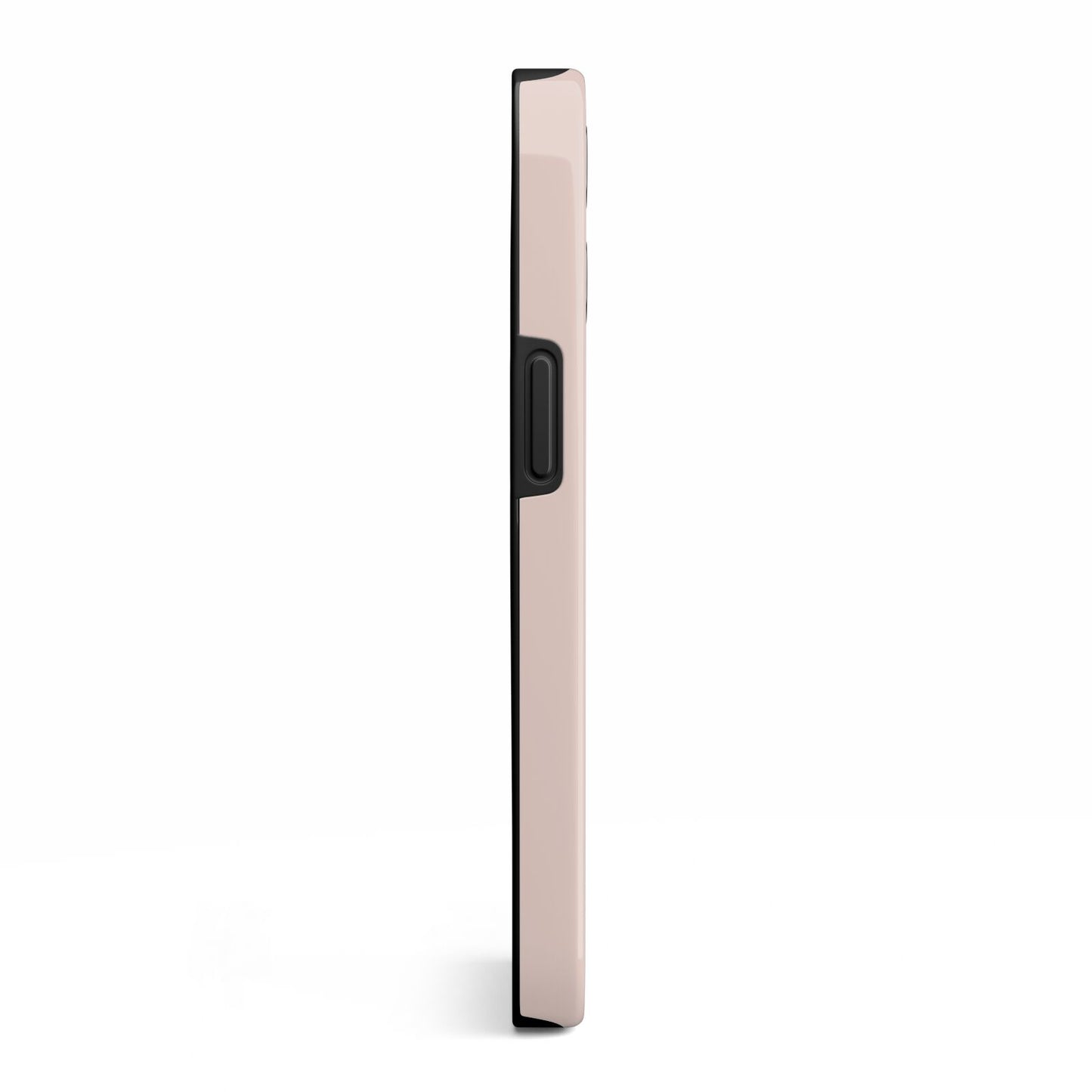 Simple Blush Pink with Name iPhone 13 Pro Side Image 3D Tough Case