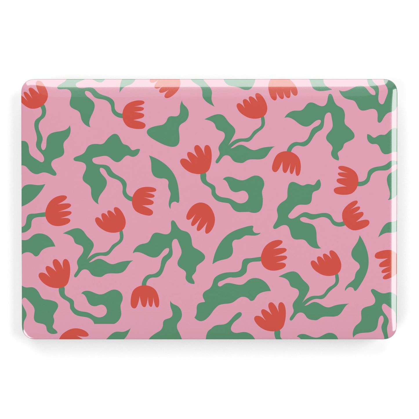 Simple Floral Apple MacBook Case