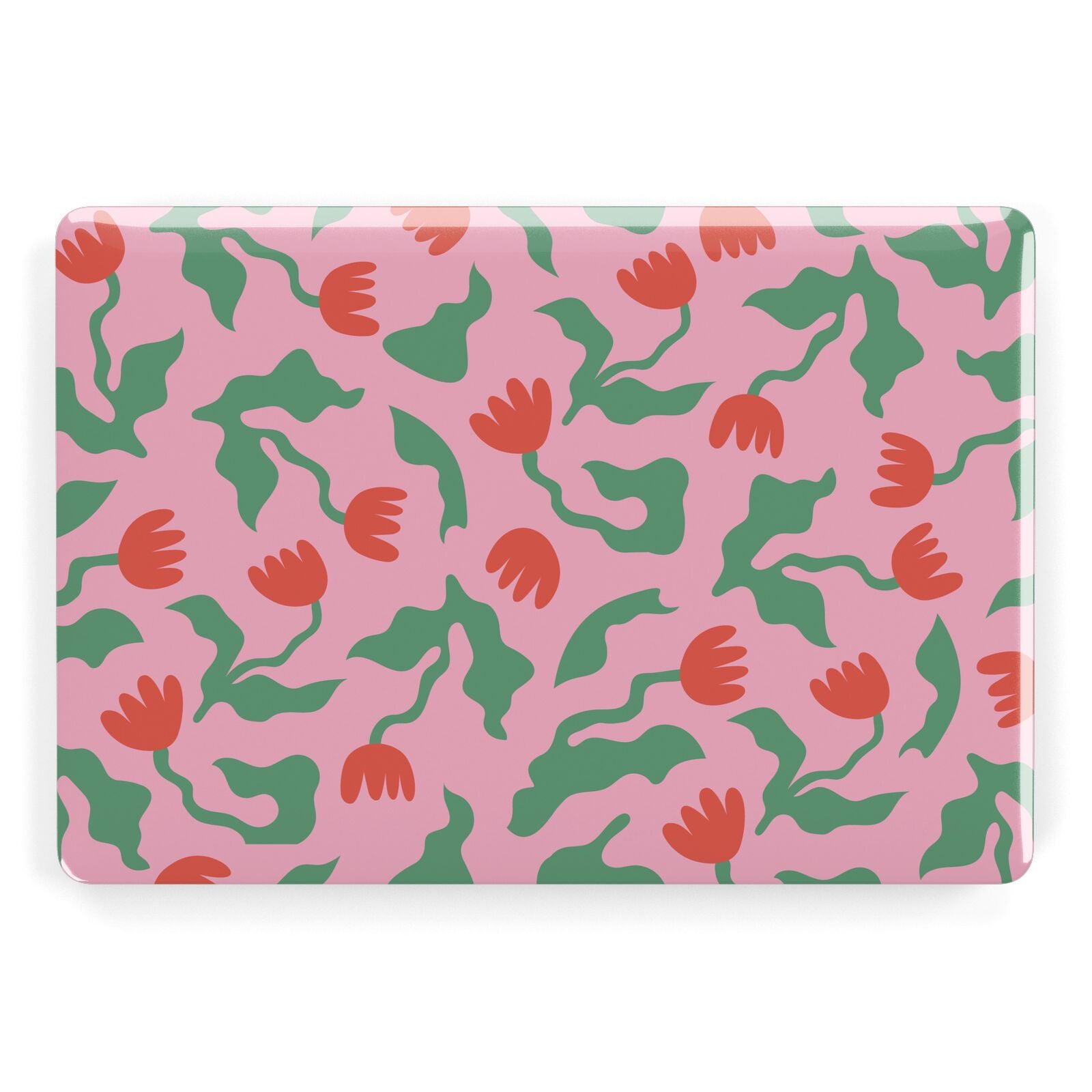 Simple Floral Apple MacBook Case