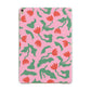 Simple Floral Apple iPad Gold Case