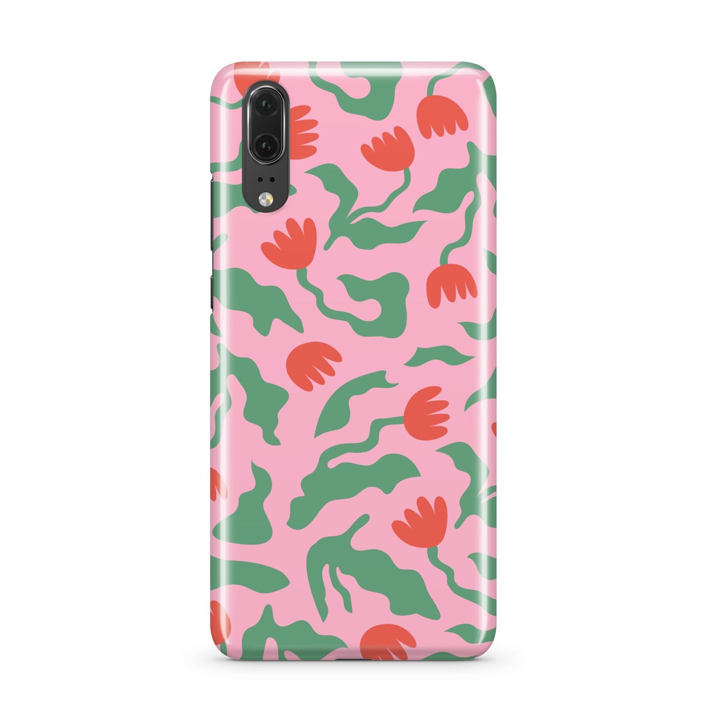 Simple Floral Huawei P20 Phone Case