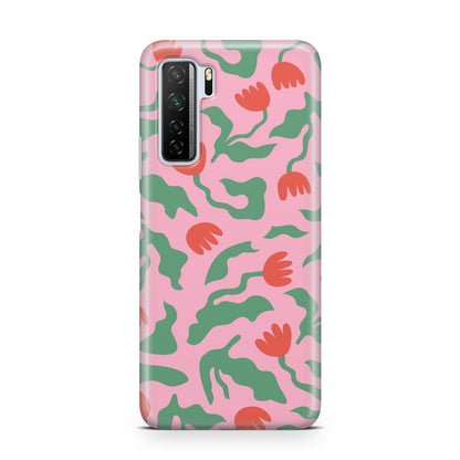 Simple Floral Huawei P40 Lite 5G Phone Case