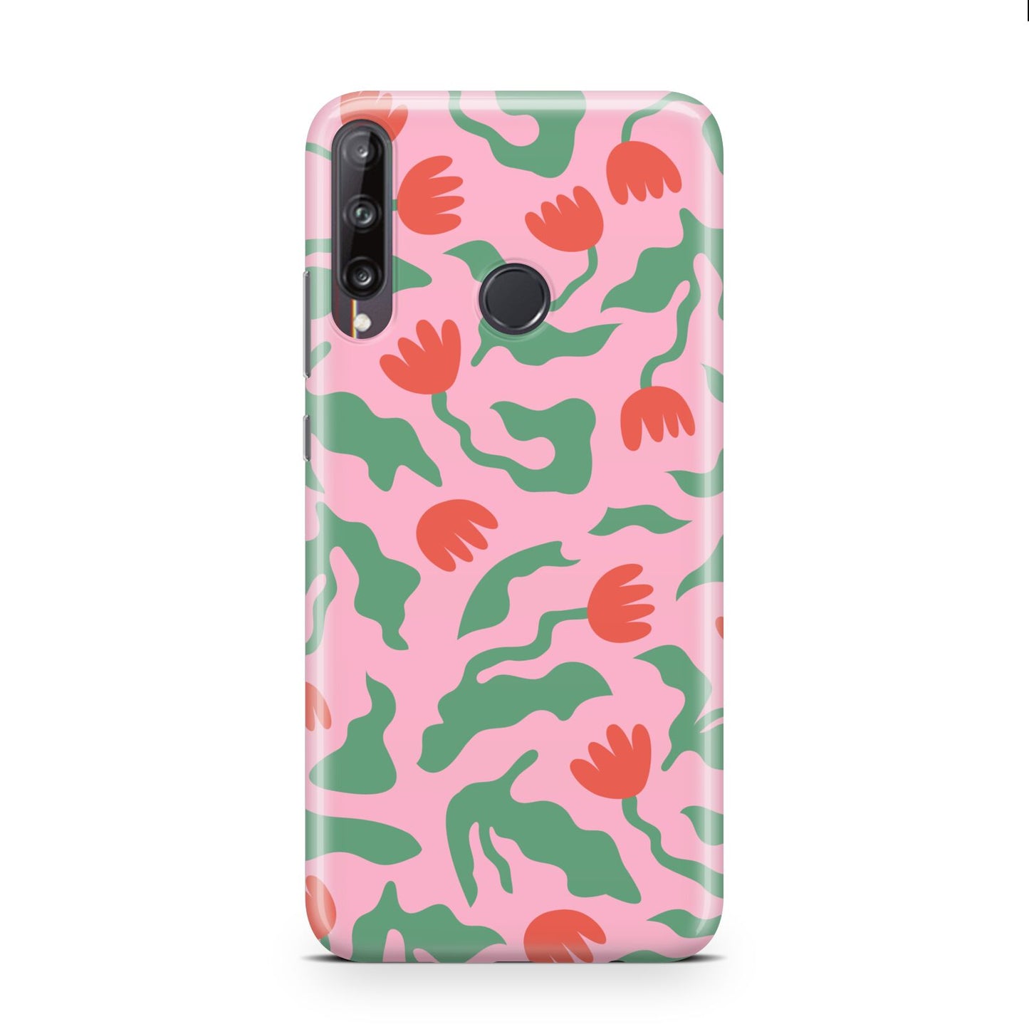 Simple Floral Huawei P40 Lite E Phone Case