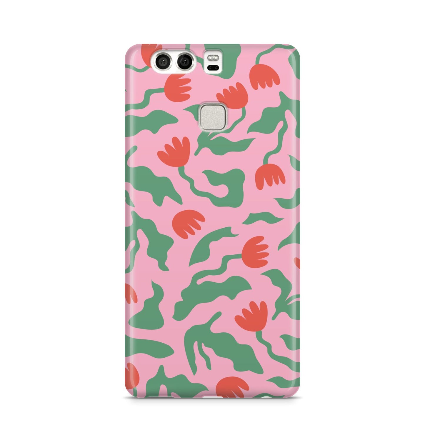 Simple Floral Huawei P9 Case