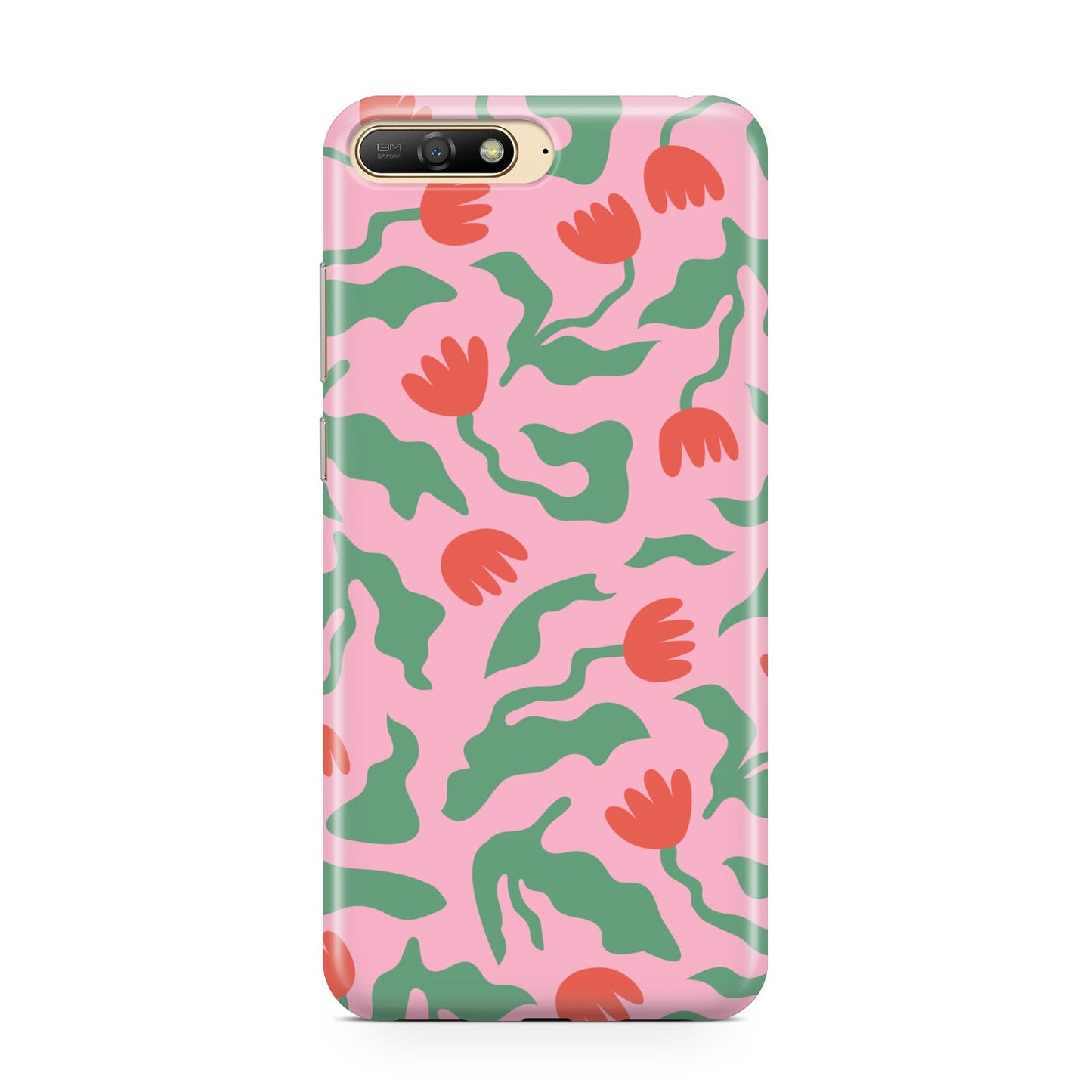 Simple Floral Huawei Y6 2018