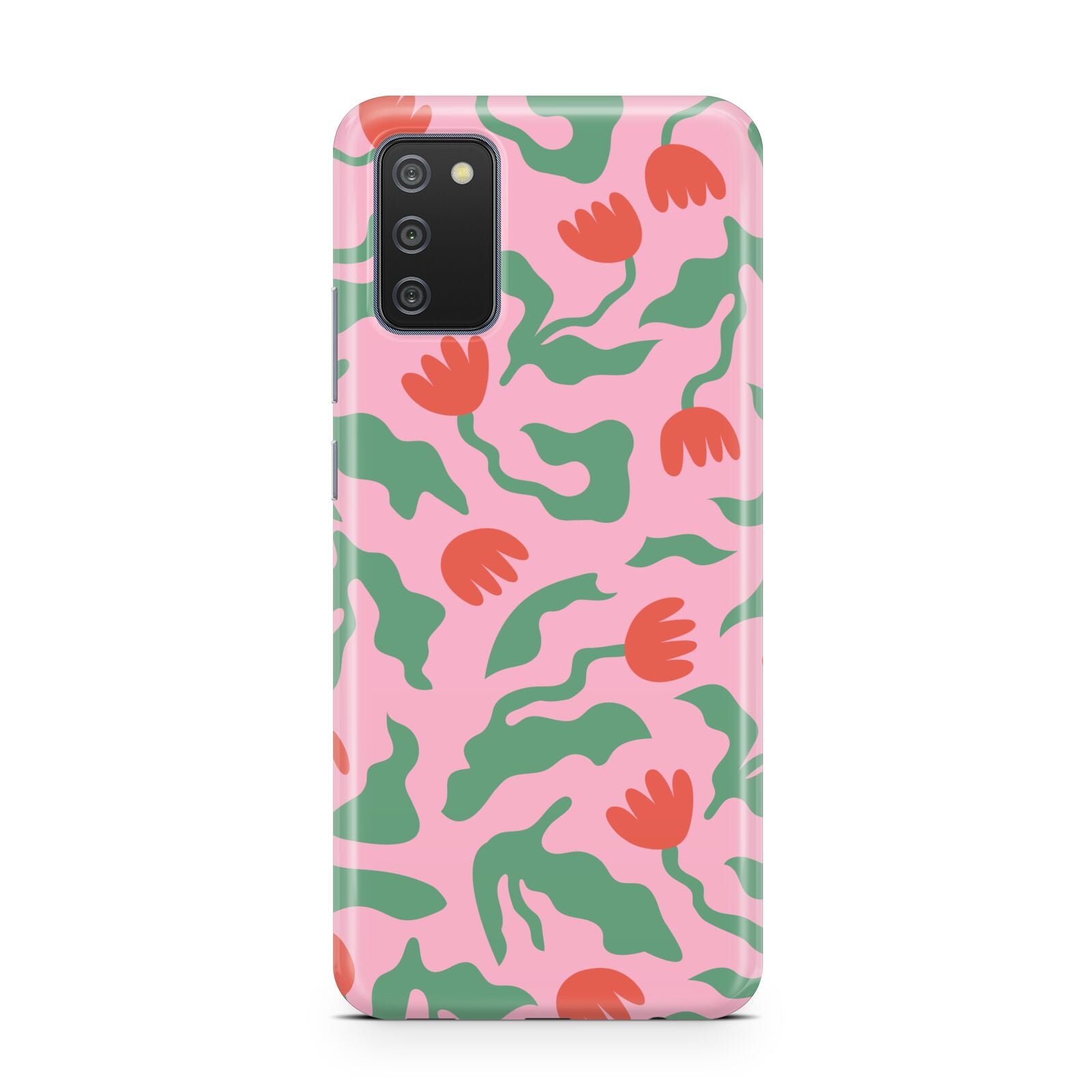 Simple Floral Samsung A02s Case