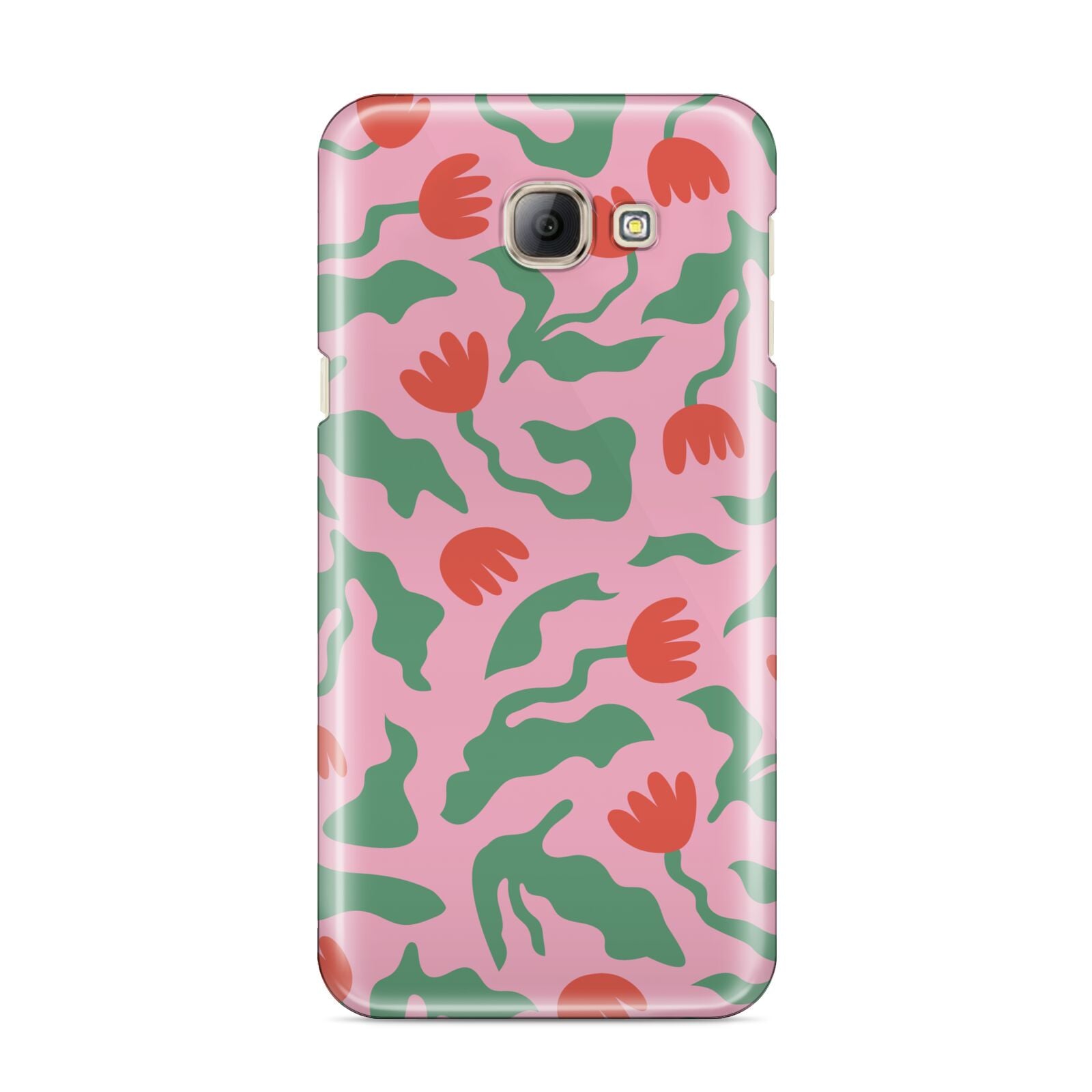 Simple Floral Samsung Galaxy A8 2016 Case