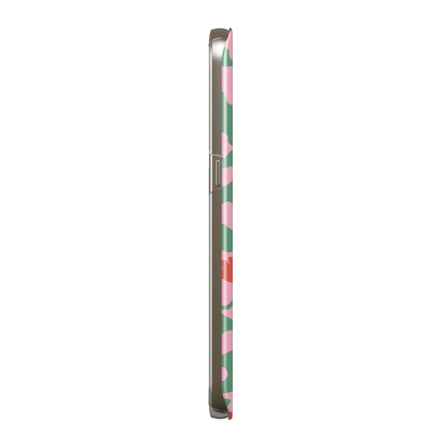 Simple Floral Samsung Galaxy Case Side View