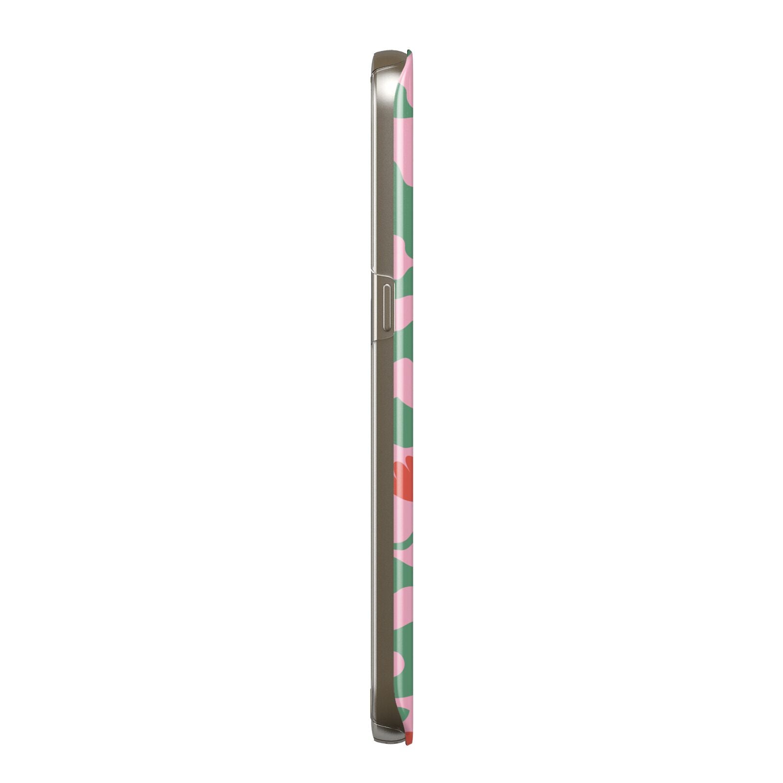 Simple Floral Samsung Galaxy Case Side View