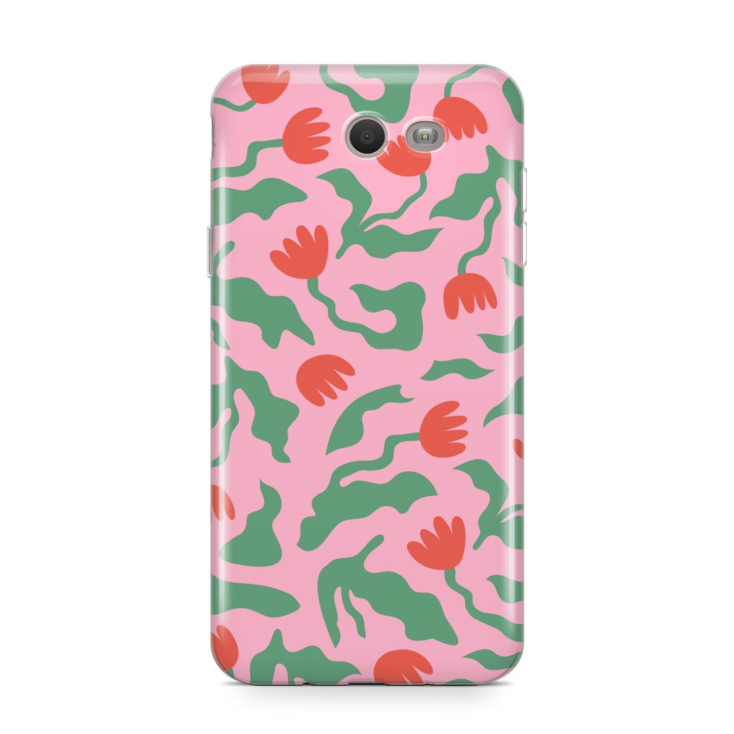 Simple Floral Samsung Galaxy J7 2017 Case