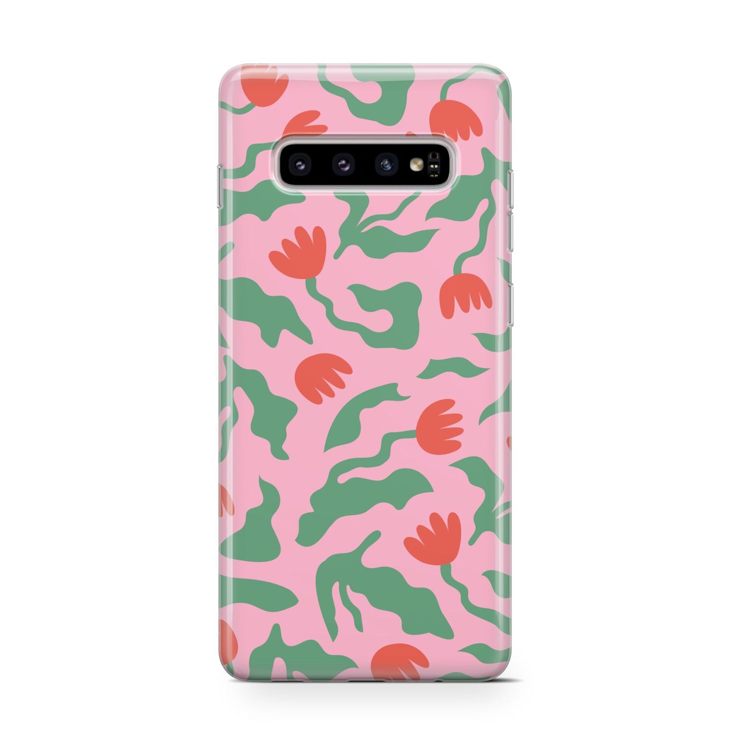 Simple Floral Samsung Galaxy S10 Case