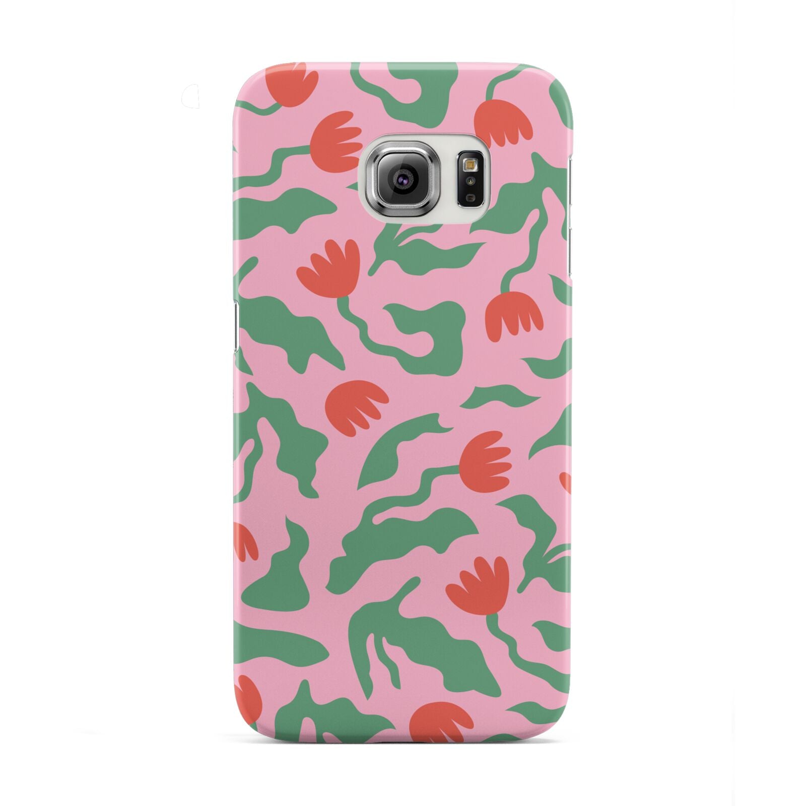Simple Floral Samsung Galaxy S6 Edge Case