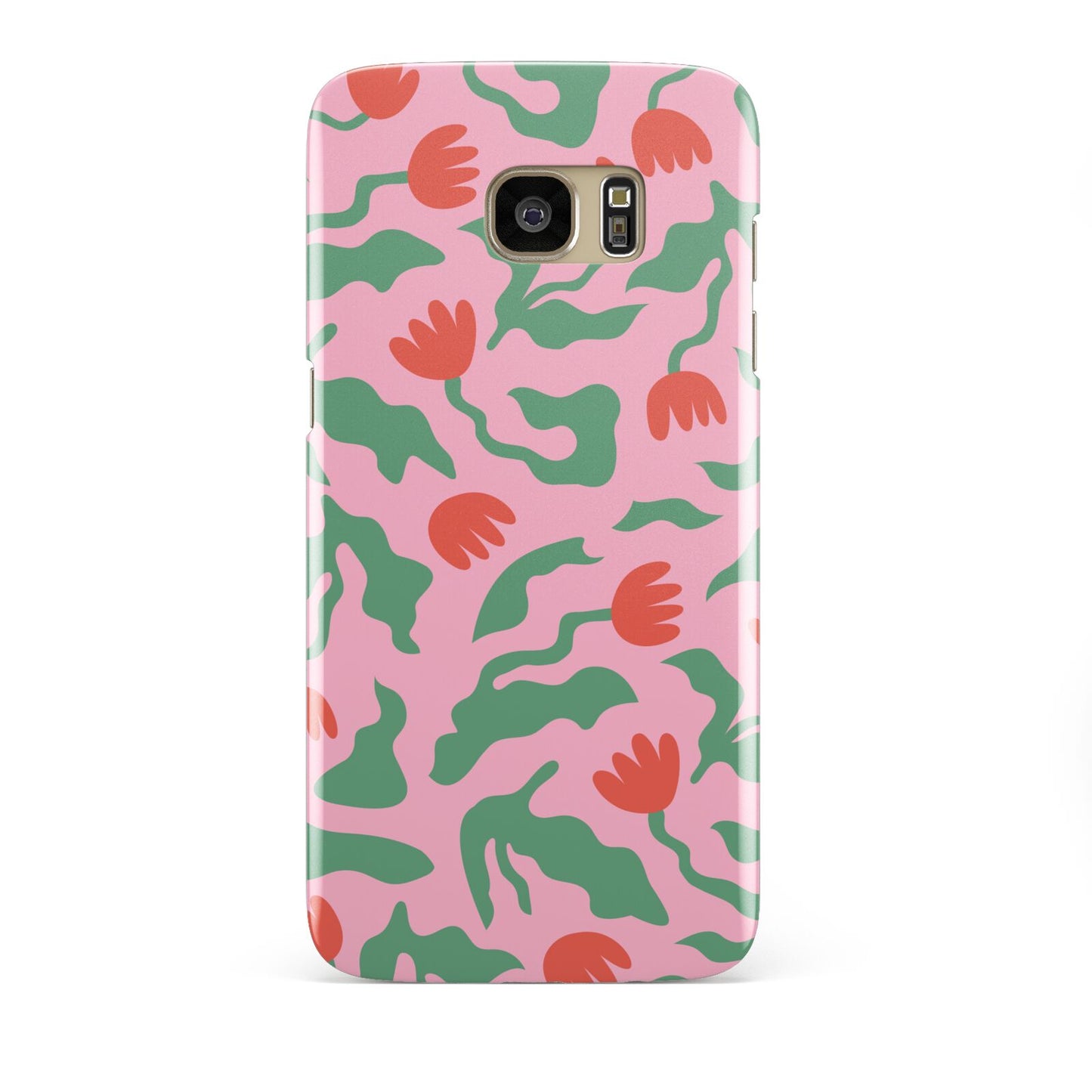 Simple Floral Samsung Galaxy S7 Edge Case
