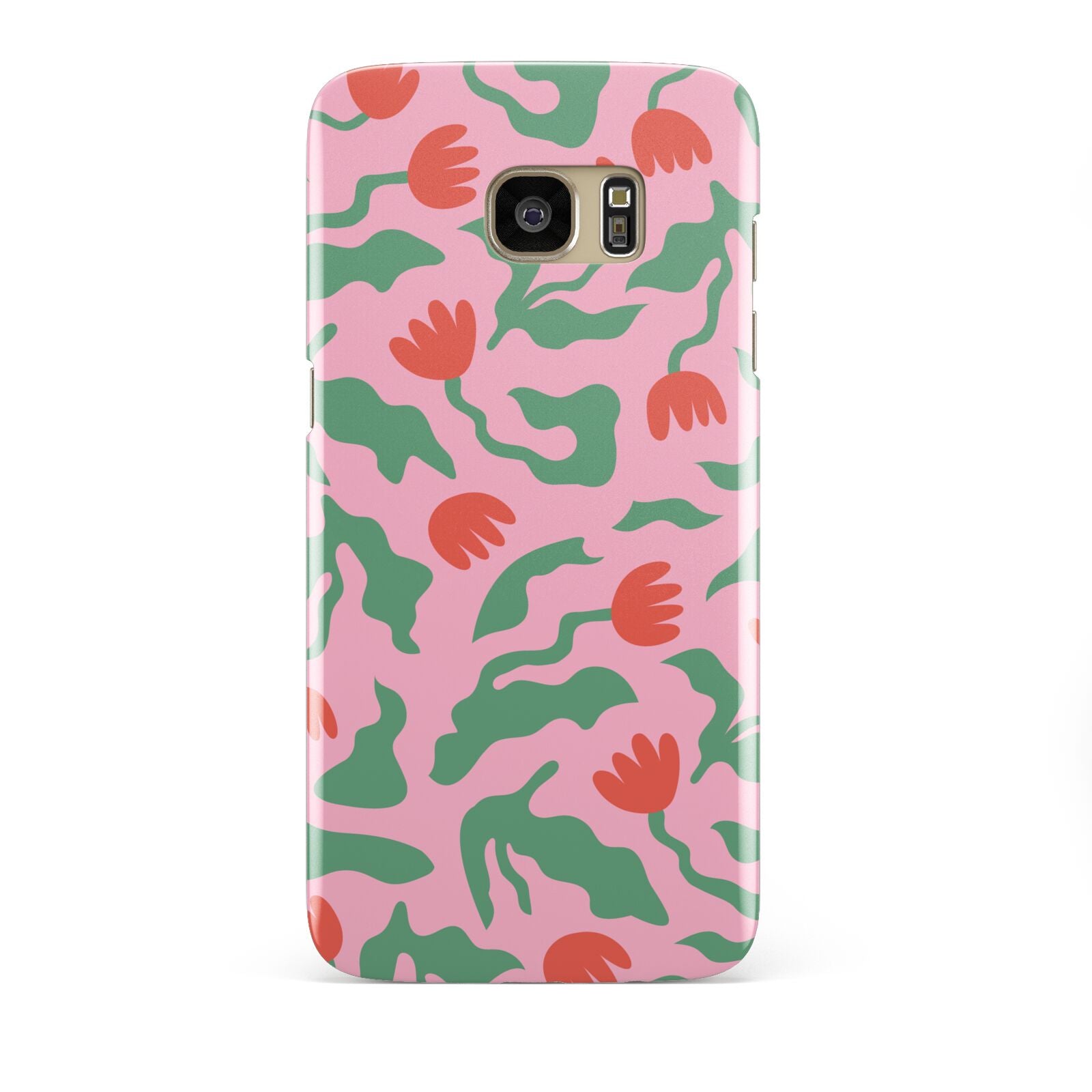 Simple Floral Samsung Galaxy S7 Edge Case