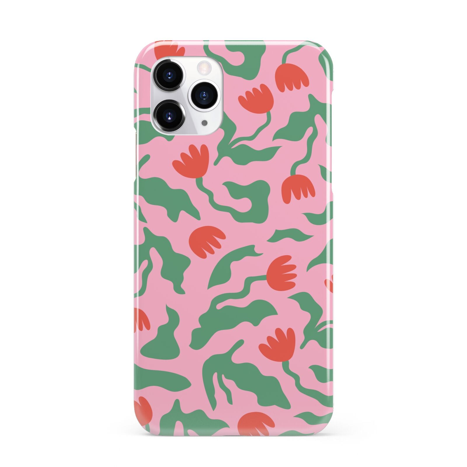 Simple Floral iPhone 11 Pro 3D Snap Case
