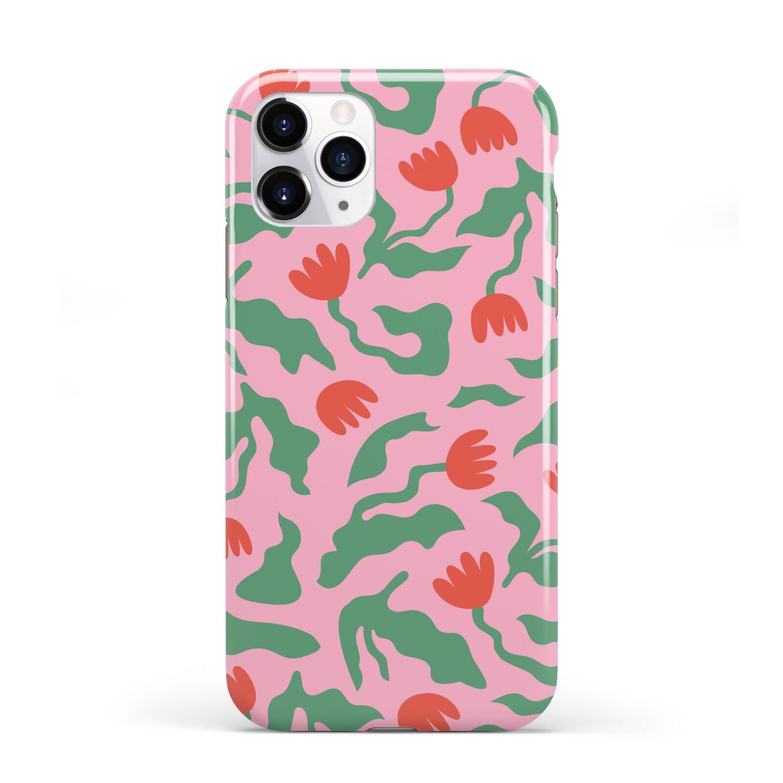 Simple Floral iPhone 11 Pro 3D Tough Case
