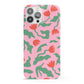 Simple Floral iPhone 13 Pro Max Full Wrap 3D Snap Case