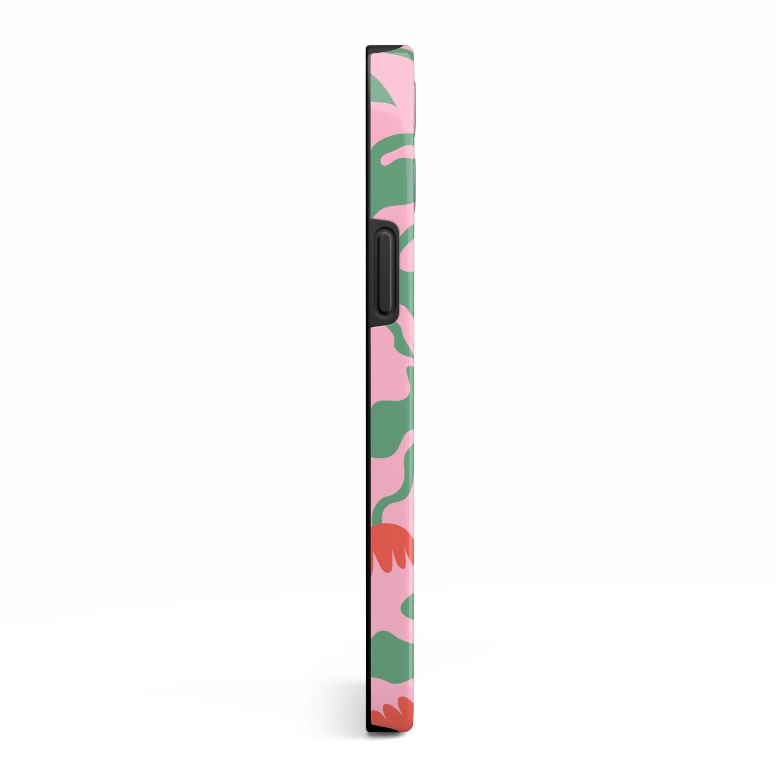 Simple Floral iPhone 13 Pro Max Side Image 3D Tough Case