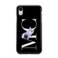 Simple Personalised Astronaut with Initials Apple iPhone XR White 3D Tough Case