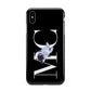 Simple Personalised Astronaut with Initials Apple iPhone Xs Max 3D Tough Case