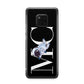 Simple Personalised Astronaut with Initials Huawei Mate 20 Pro Phone Case
