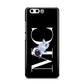 Simple Personalised Astronaut with Initials Huawei P10 Phone Case