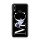 Simple Personalised Astronaut with Initials Huawei Y7 2019