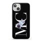 Simple Personalised Astronaut with Initials iPhone 13 Clear Bumper Case