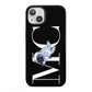 Simple Personalised Astronaut with Initials iPhone 13 Full Wrap 3D Snap Case