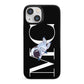 Simple Personalised Astronaut with Initials iPhone 13 Mini Full Wrap 3D Snap Case