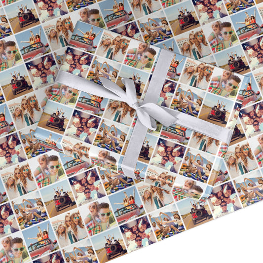 Six Photo Custom Wrapping Paper