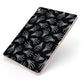 Skeleton Hands Apple iPad Case on Gold iPad Side View