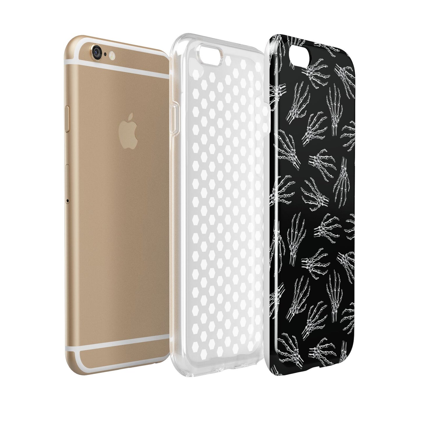 Skeleton Hands Apple iPhone 6 3D Tough Case Expanded view