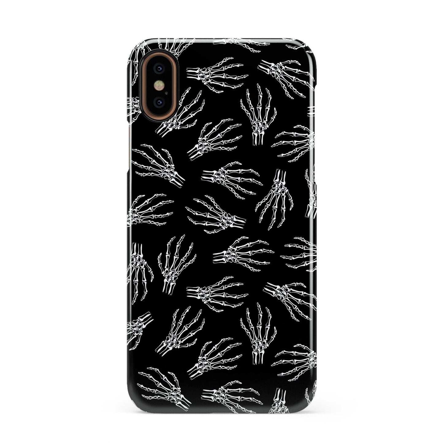 Skeleton Hands Apple iPhone XS 3D Snap Case