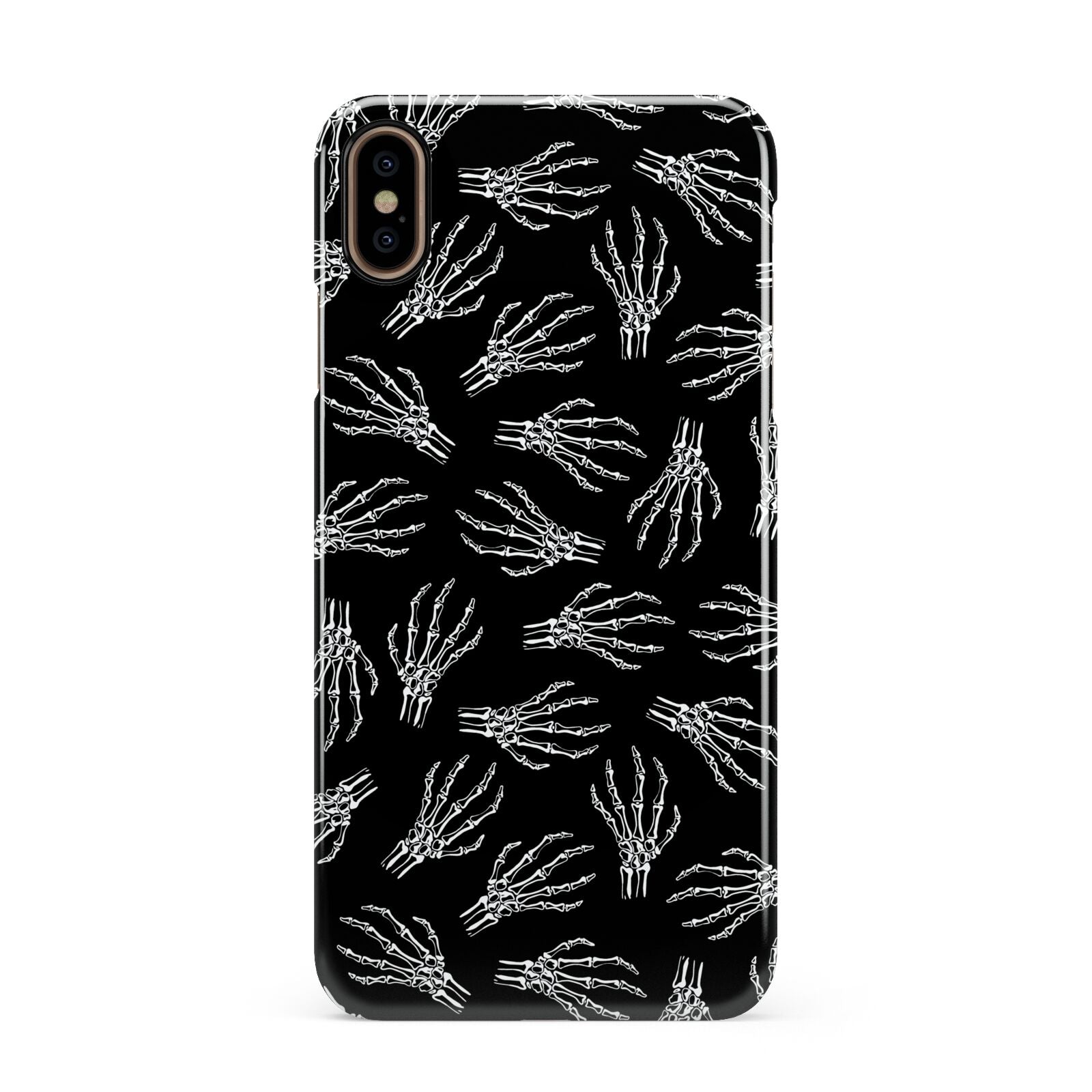 Skeleton Hands Apple iPhone Xs Max 3D Snap Case
