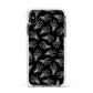 Skeleton Hands Apple iPhone Xs Max Impact Case White Edge on Black Phone