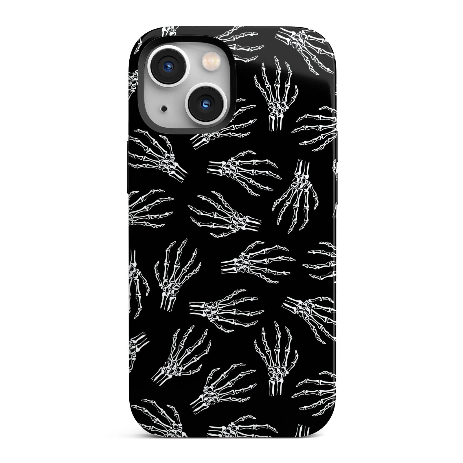 Skeleton Hands iPhone 13 Mini Full Wrap 3D Tough Case