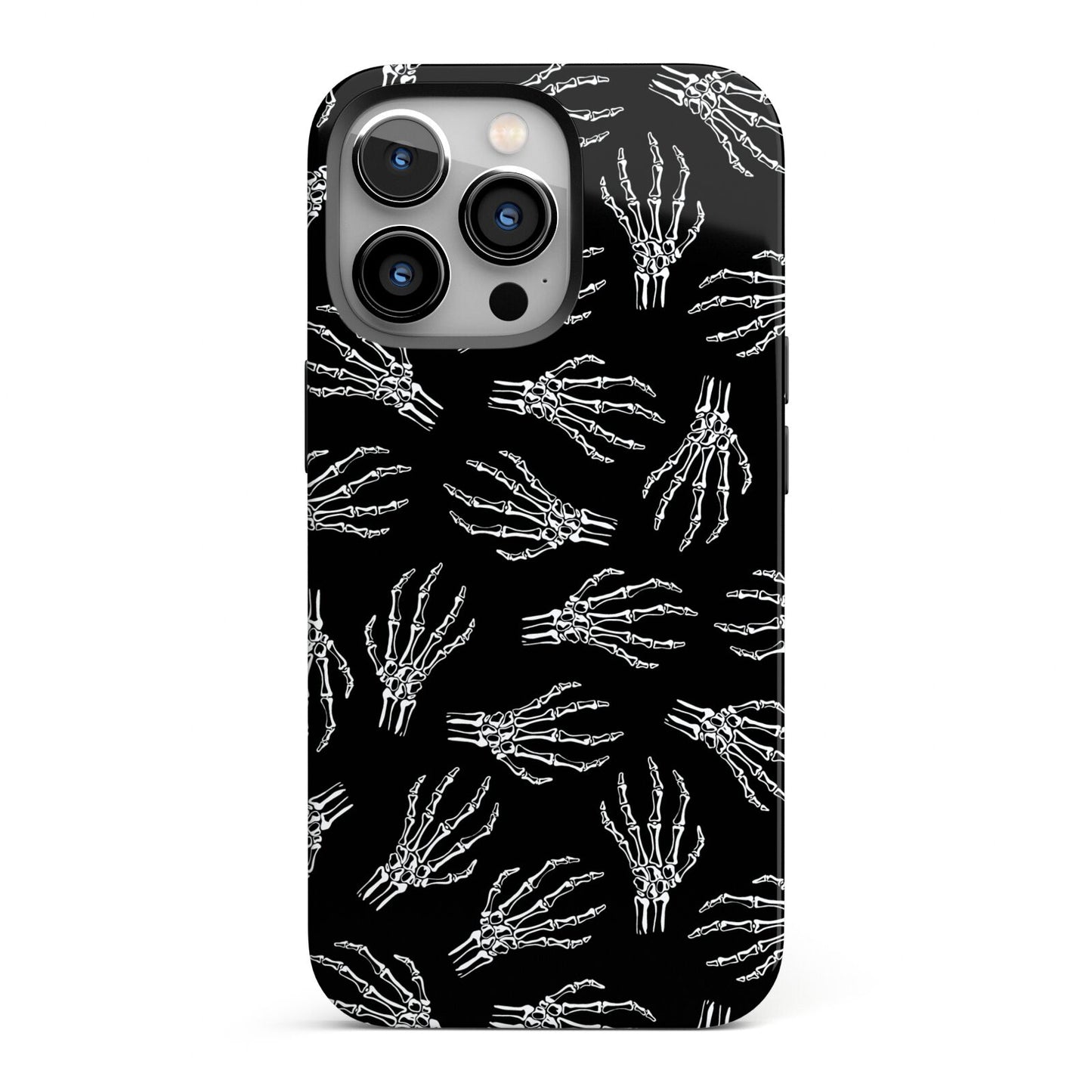 Skeleton Hands iPhone 13 Pro Full Wrap 3D Tough Case