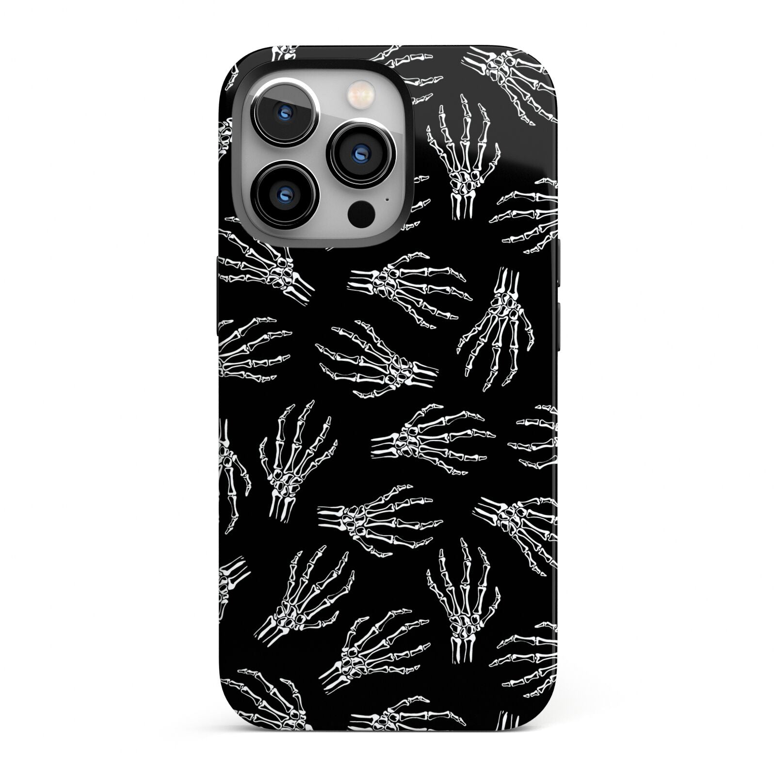 Skeleton Hands iPhone 13 Pro Full Wrap 3D Tough Case