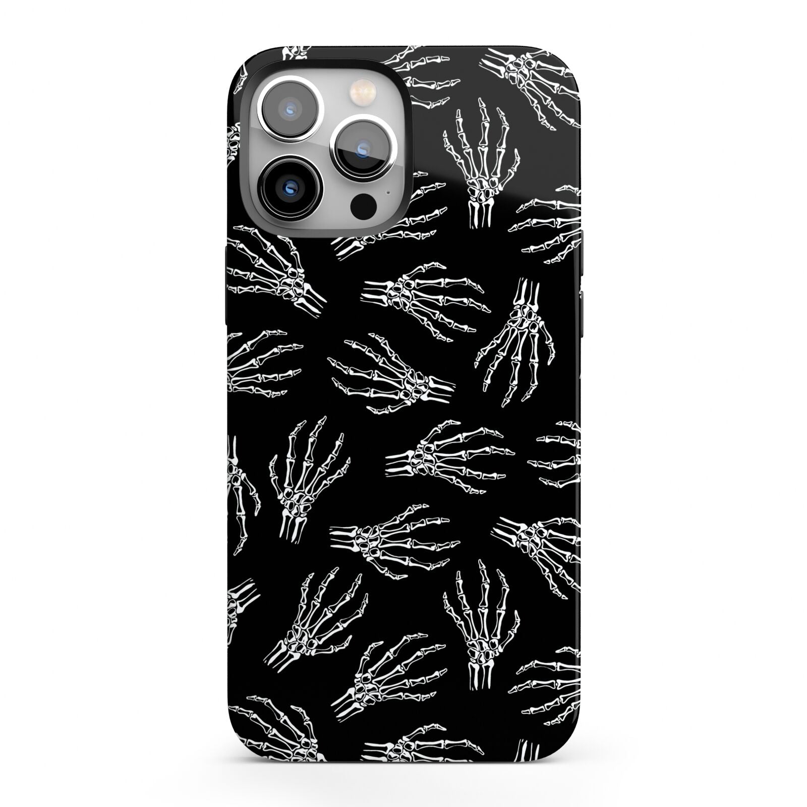 Skeleton Hands iPhone 13 Pro Max Full Wrap 3D Tough Case