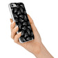 Skeleton Hands iPhone 7 Bumper Case on Silver iPhone Alternative Image