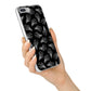 Skeleton Hands iPhone 7 Plus Bumper Case on Silver iPhone Alternative Image