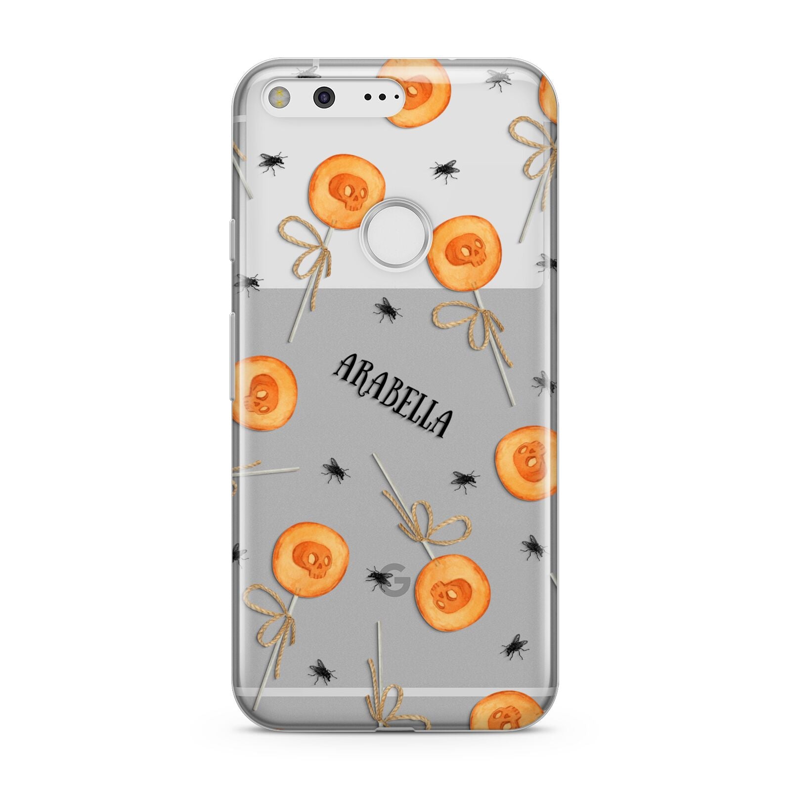 Skull Lollipops Custom Halloween Google Pixel Case