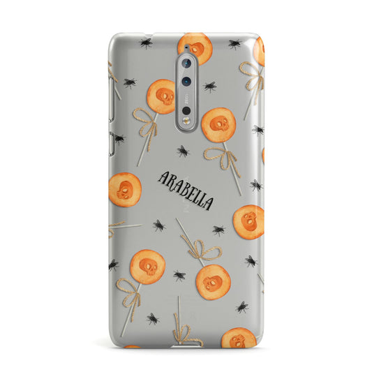 Skull Lollipops Custom Halloween Nokia Case