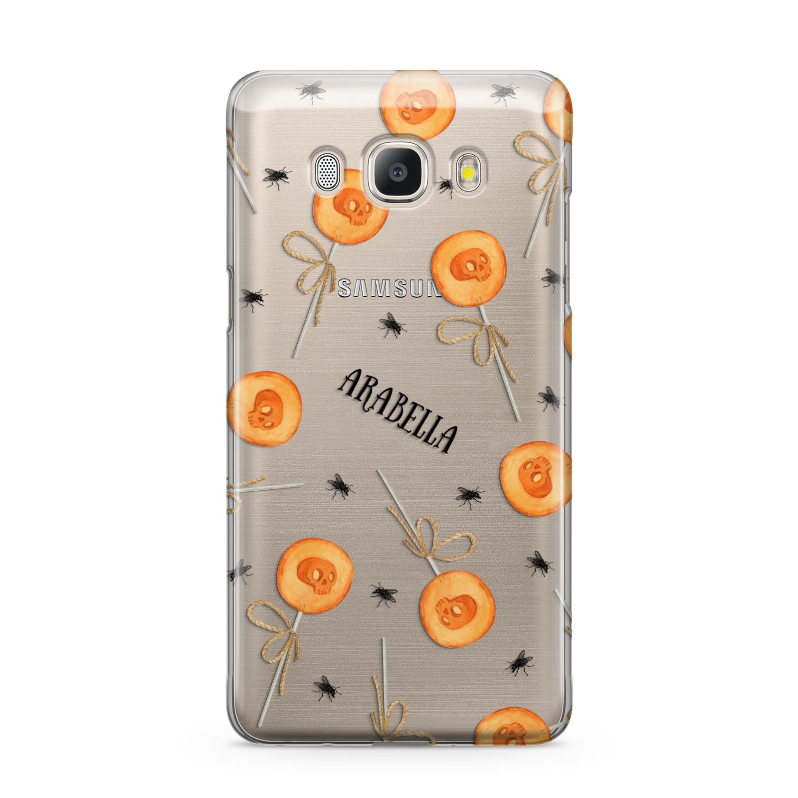Skull Lollipops Custom Halloween Samsung Galaxy J5 2016 Case
