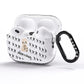 Skulls and Kisses Personalised AirPods Pro Glitter Case Side Image