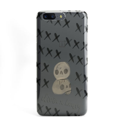 Skulls and Kisses Personalised OnePlus Case
