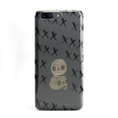 Skulls and Kisses Personalised OnePlus Case